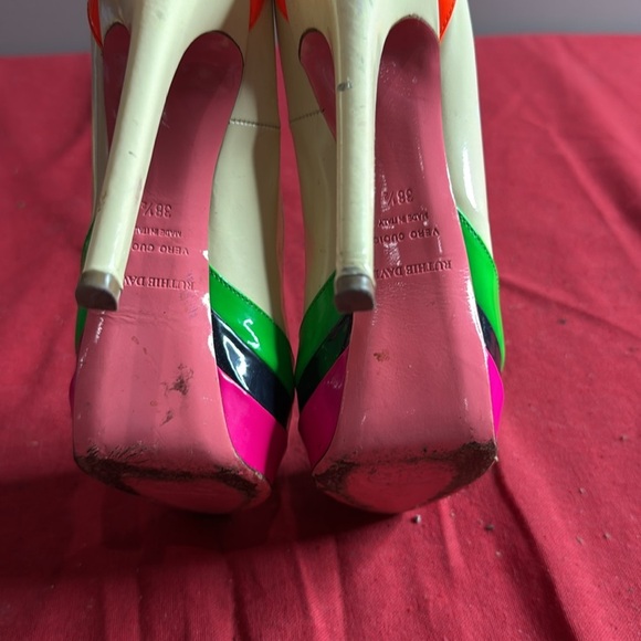 Ruthie Davis Multicolor Platform Heels - Picture 5 of 7